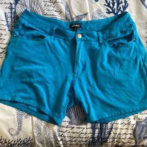Size 32 teal 5inch STEELE Shorts